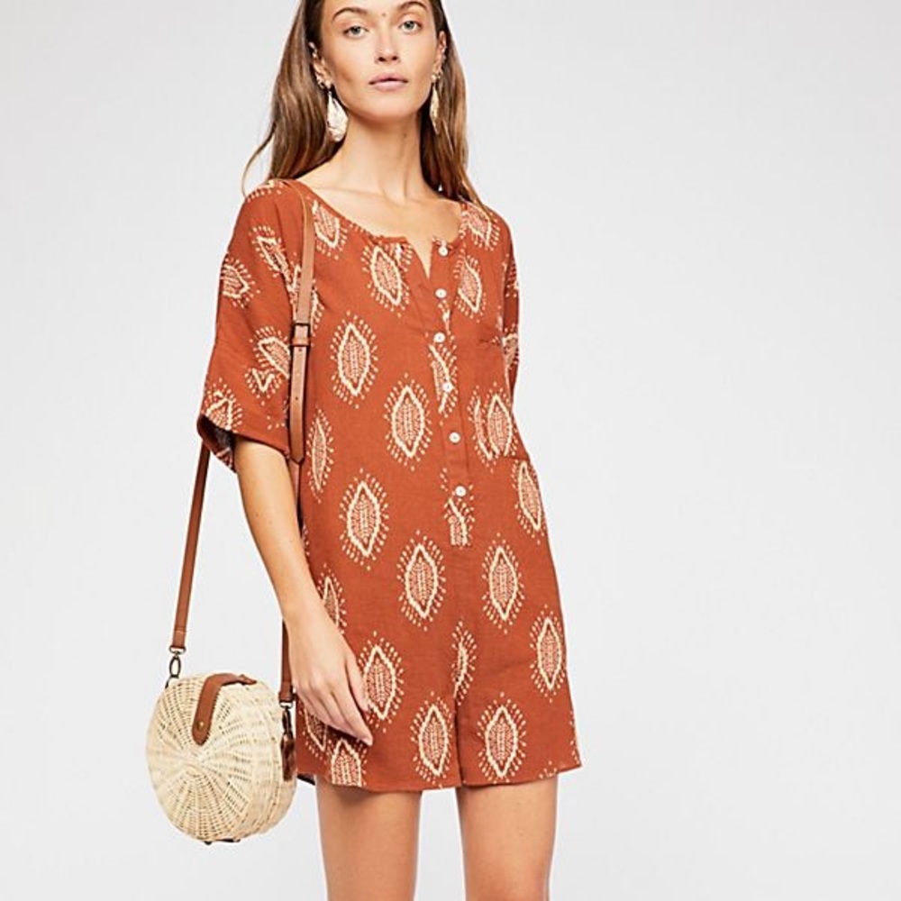 Free People Wear Me Daily Romper